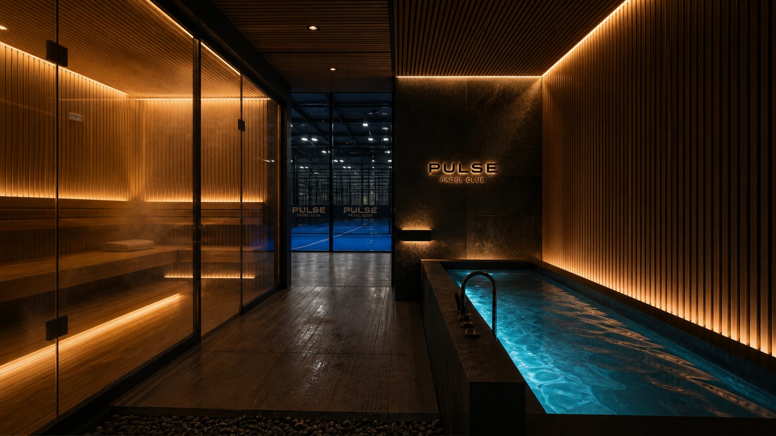 Sauna and cold plunge